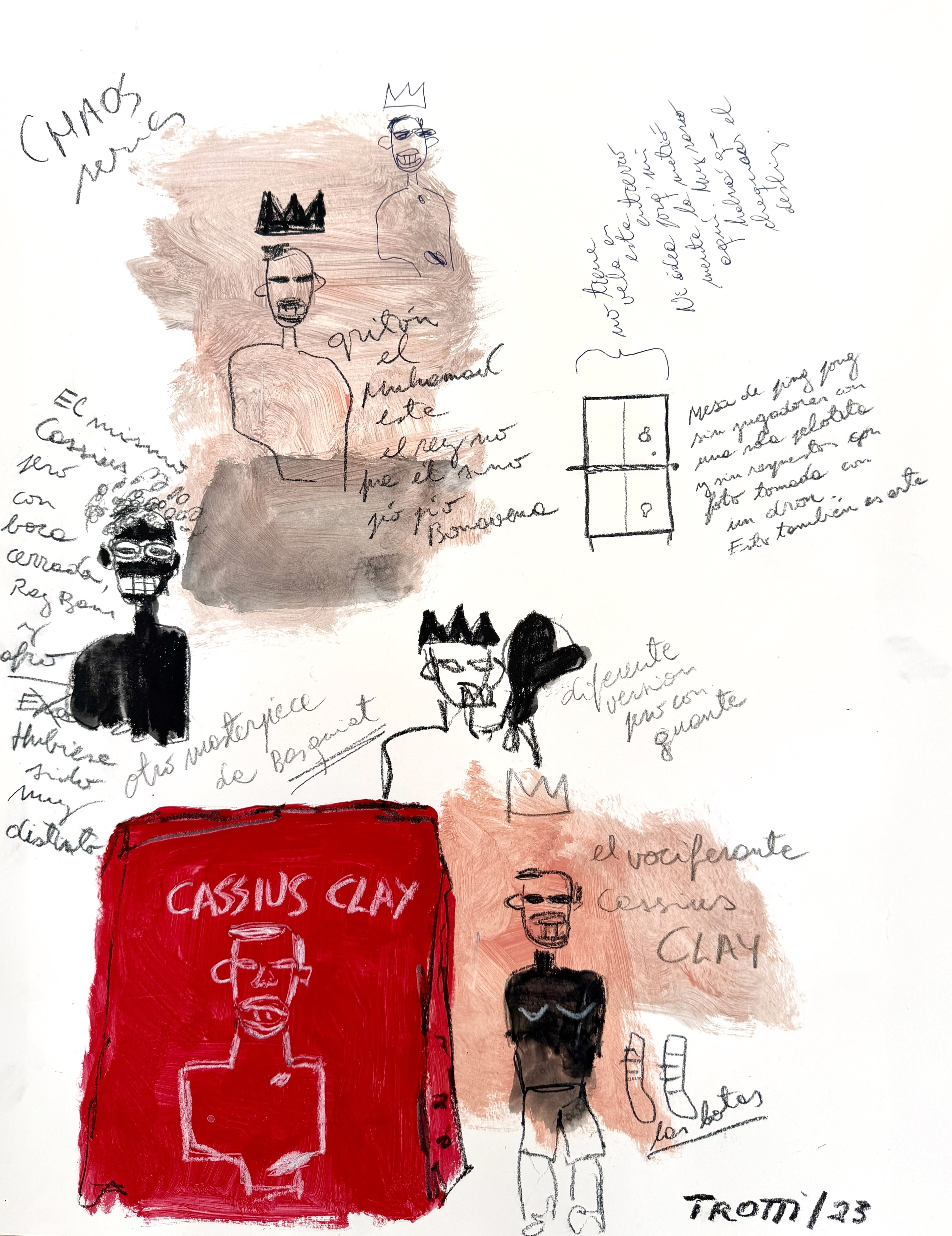 Cassius Clay & Basquiat