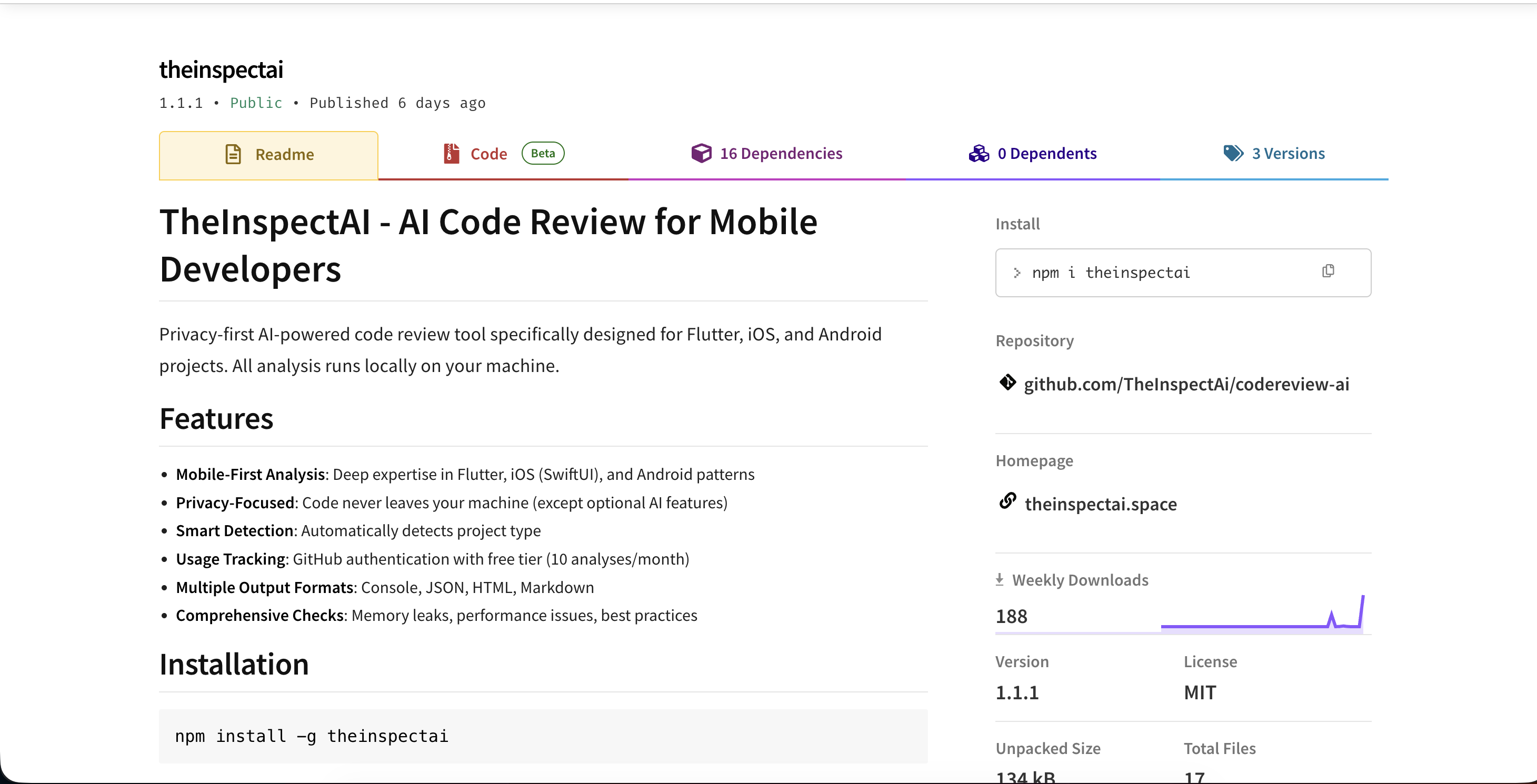 Inline PR review