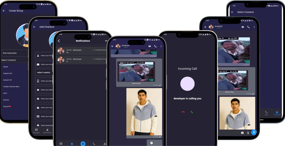 Chat + calls