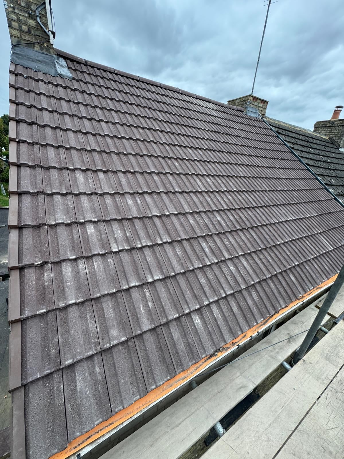 Steep tiled roof on a Harrogate home suitable for solar panels