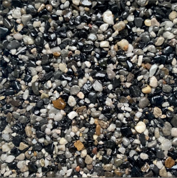 Ocean pearl resin blend.