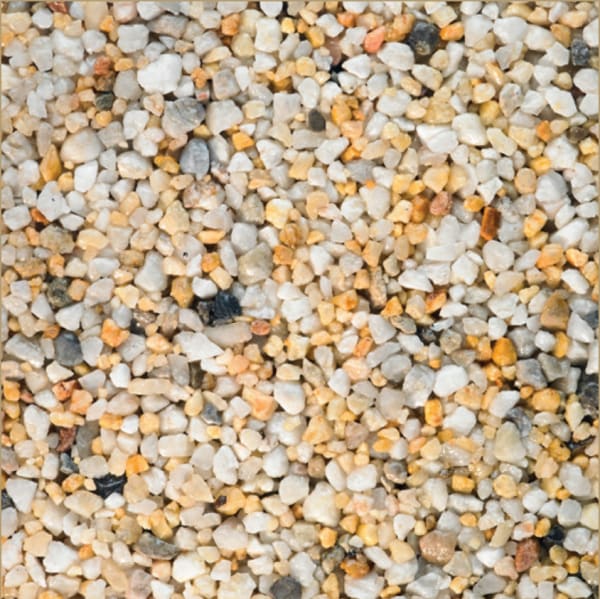 White gold resin driveway colour blend.