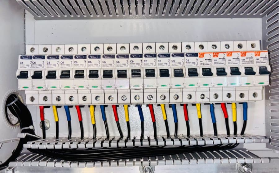 Assessing the electrical supply and board before adding electric heating