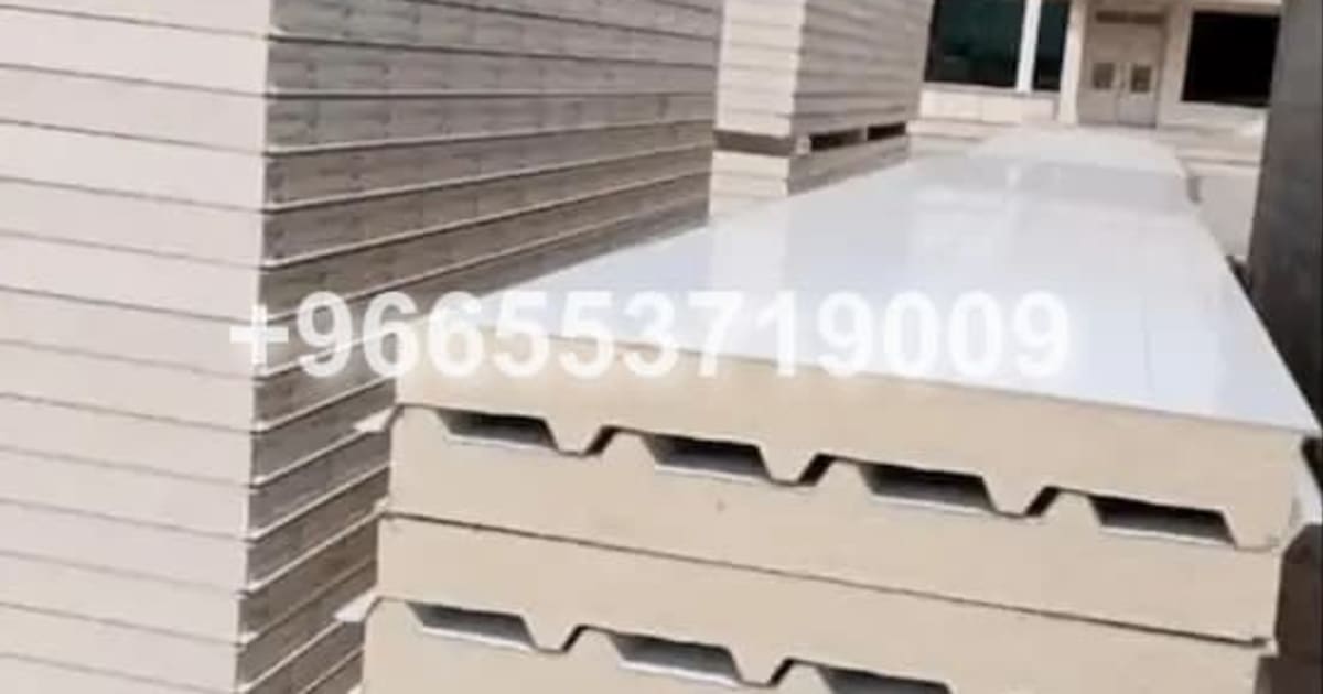 تركيب ساندوتش بانل