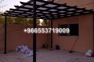 برجولات خشبية فاخرة في السعودية - شركات بناء رائدة