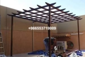 برجولات وجلسات خارجية في جدة - ديار جدة العالمية