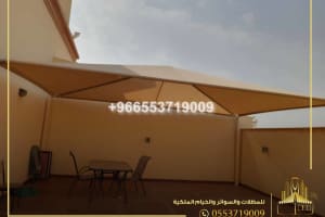 تركيب مظلات قماش