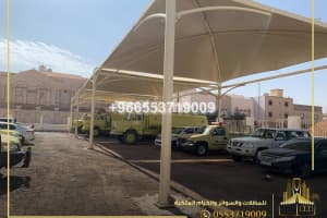 تركيب مظلات لمواقف السيارات 