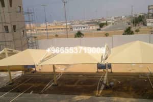 مظلات قماش 