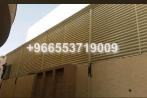 عدة صور لمشاريع تركيب سواتر مجدوله