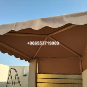 تركيب مظلات  بولي ايثلين  - 3