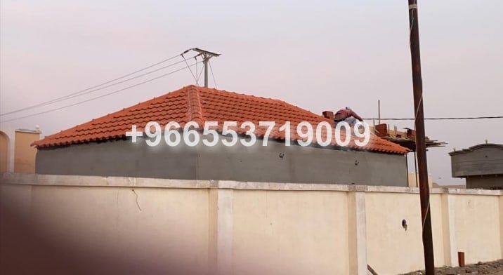 تركيب عدة أنواع من القرميد 
