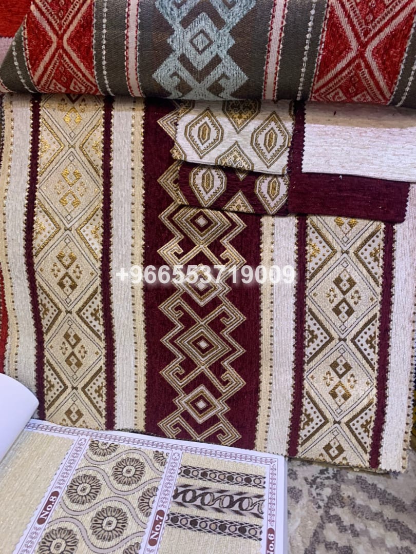 كاتلوج لأنواع الأقمشة المستخدمة في الخيم 