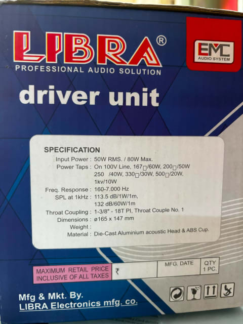 LIBRA DRIVER UNIT 40/70W photo 2