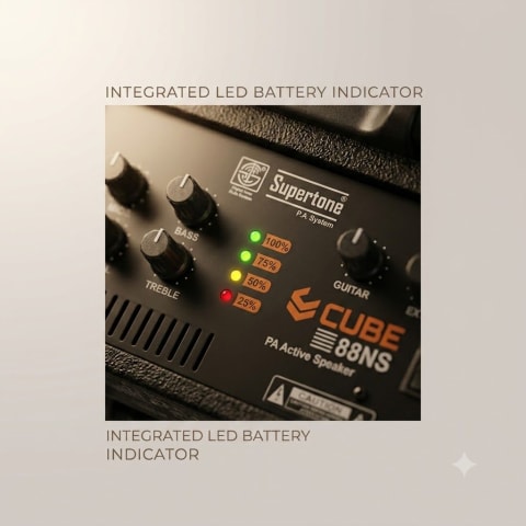 SUPERTONE TROLLY 8+8, DUAL MIC photo 2
