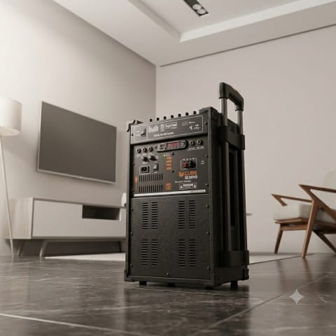 SUPERTONE TROLLY 8+8, DUAL MIC photo 3