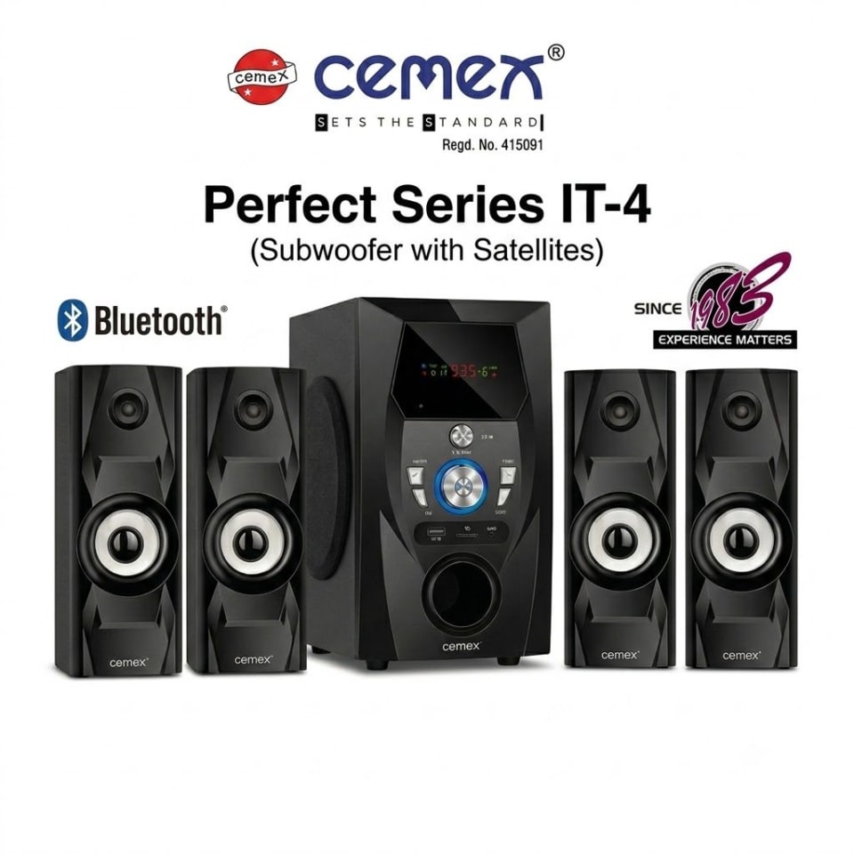 CEMEX 41 BT, 4.1 speakes