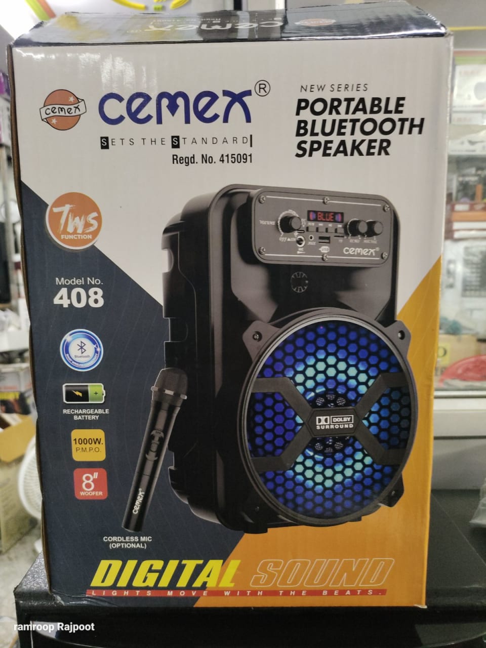 CEMEX 408 wired mic