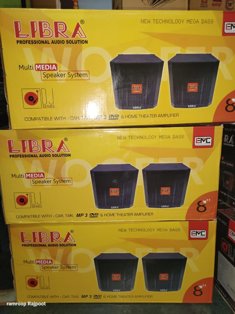 Libra 8" pair sound