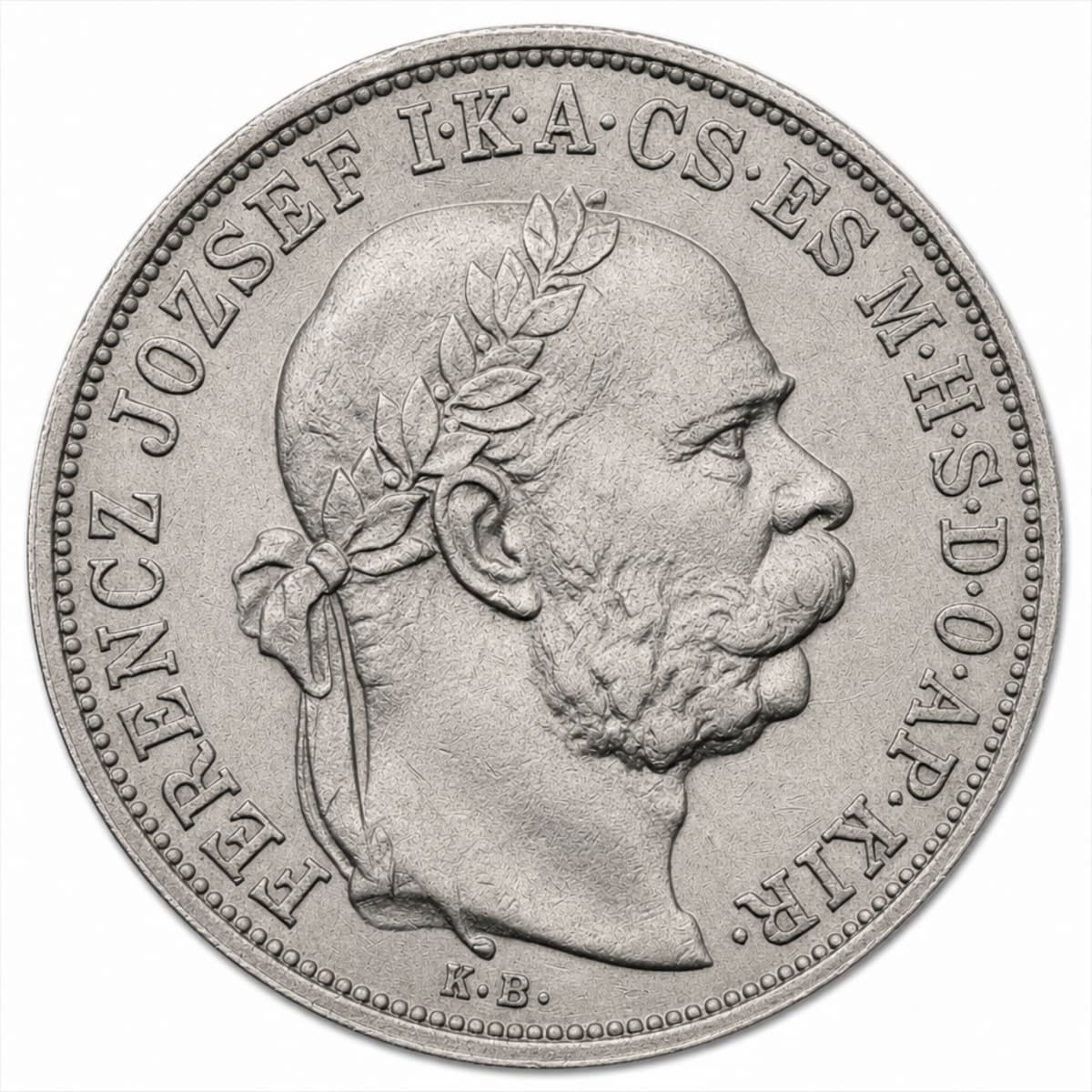 5 Koruna 1908 k 60. výročí nástupu FJI