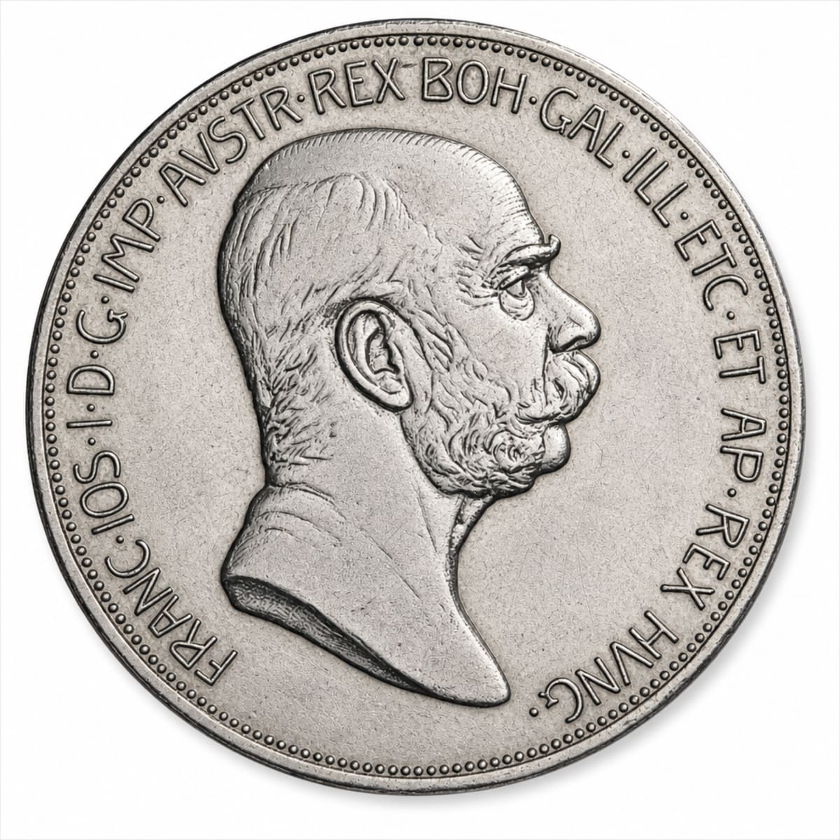 5 Koruna 1908 - jubilejní