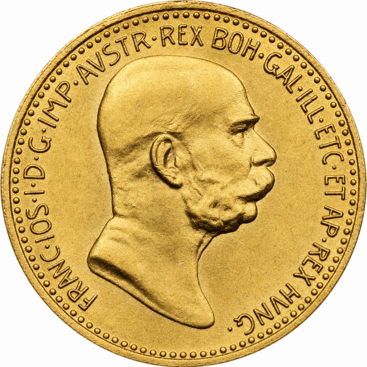10 Koruna (malý portrét)