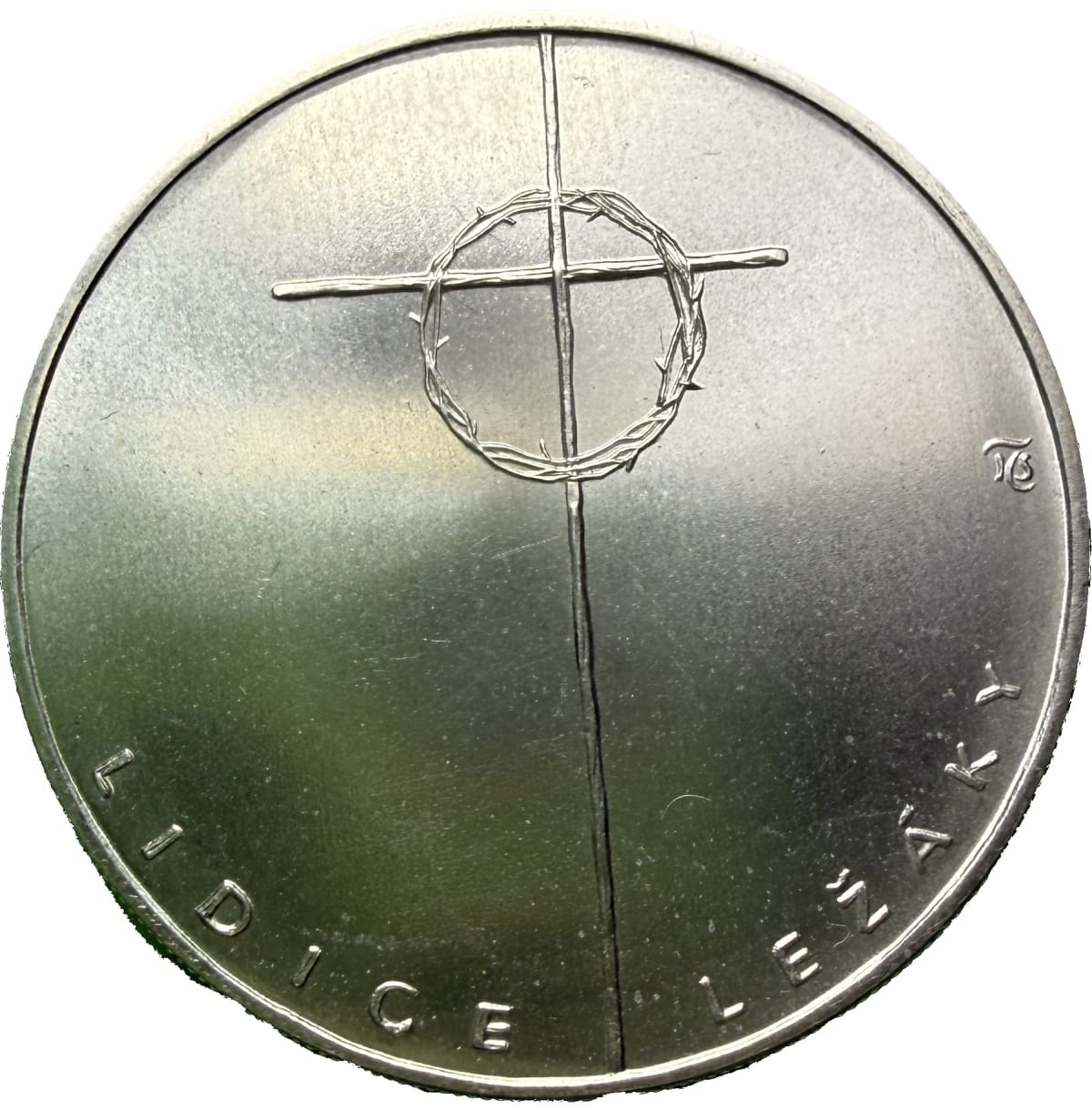 100 Koruna 1992- 50.výročí vyhlazení Lidic a Ležáků