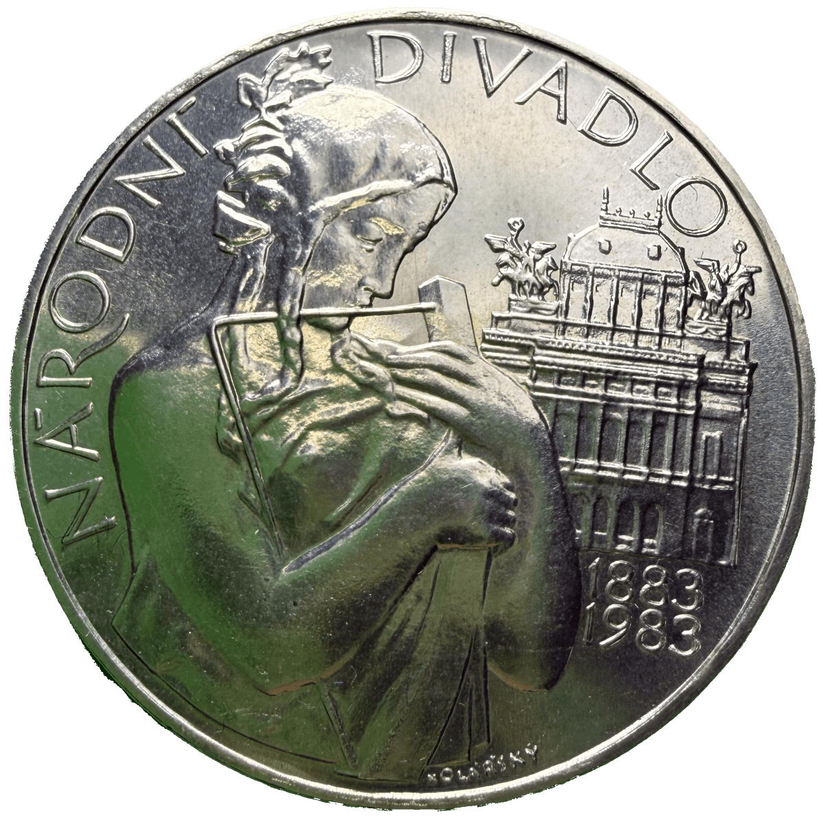 500 Koruna 1983 - 100. Výročí otevření Národního divadla