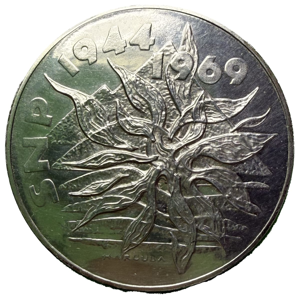 25 Koruna 1969 – 25. výročí SNP