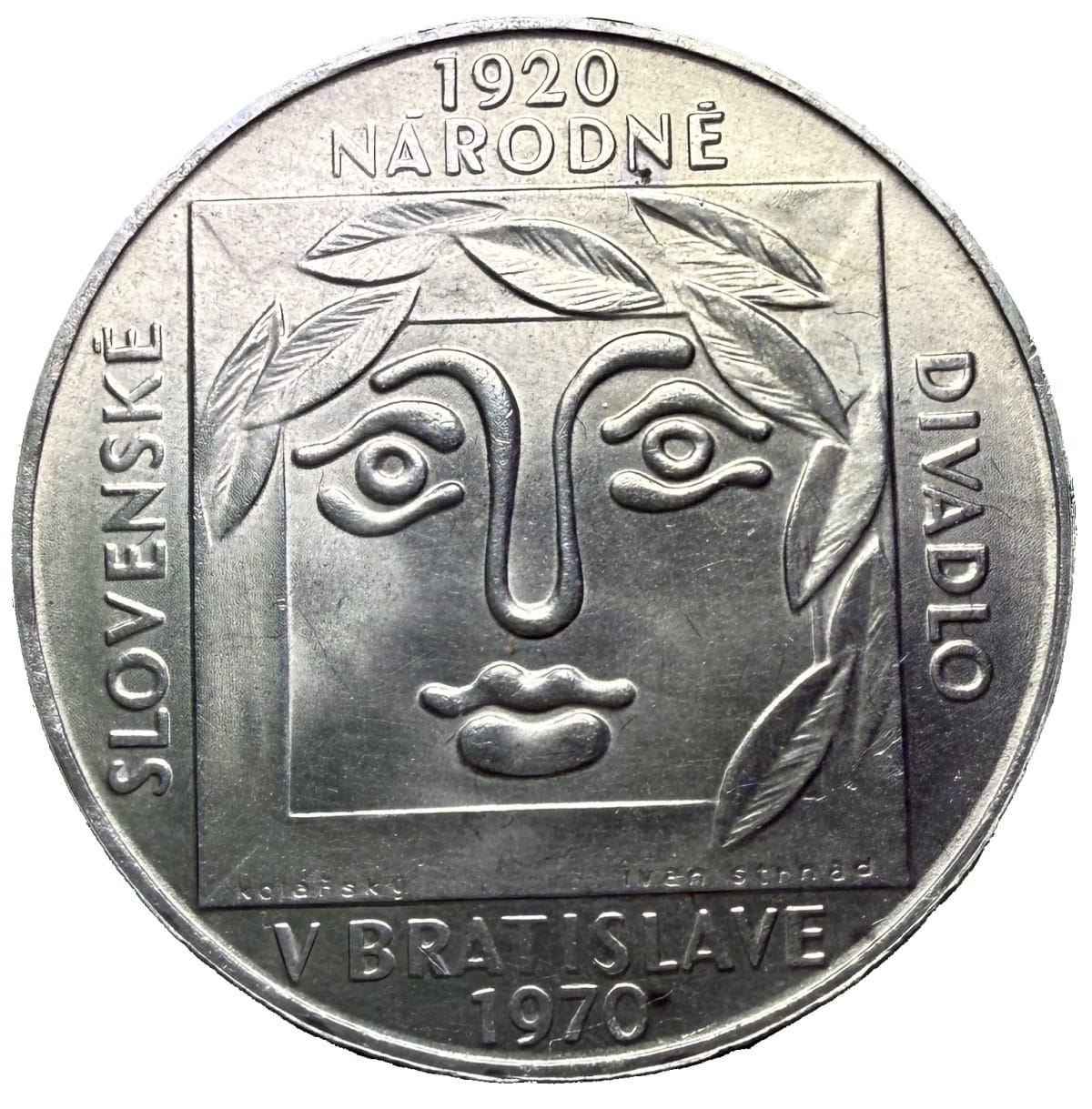 25 Koruna 1970 – 50. výročí Slovenského národního divadla