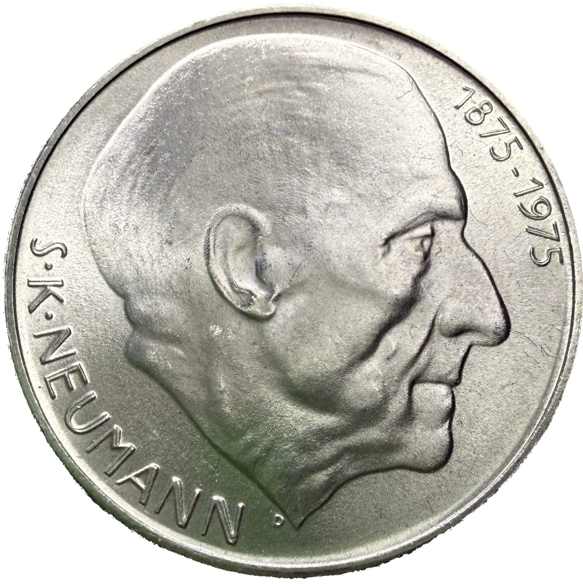 50 Koruna 1975 – 100. výročí narození Stanislava Kostky Neumanna