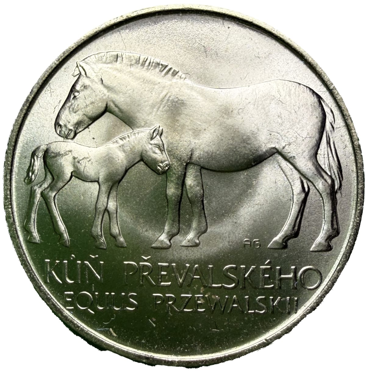 50 Koruna 1987 – Zachování chovu koně Převalského
