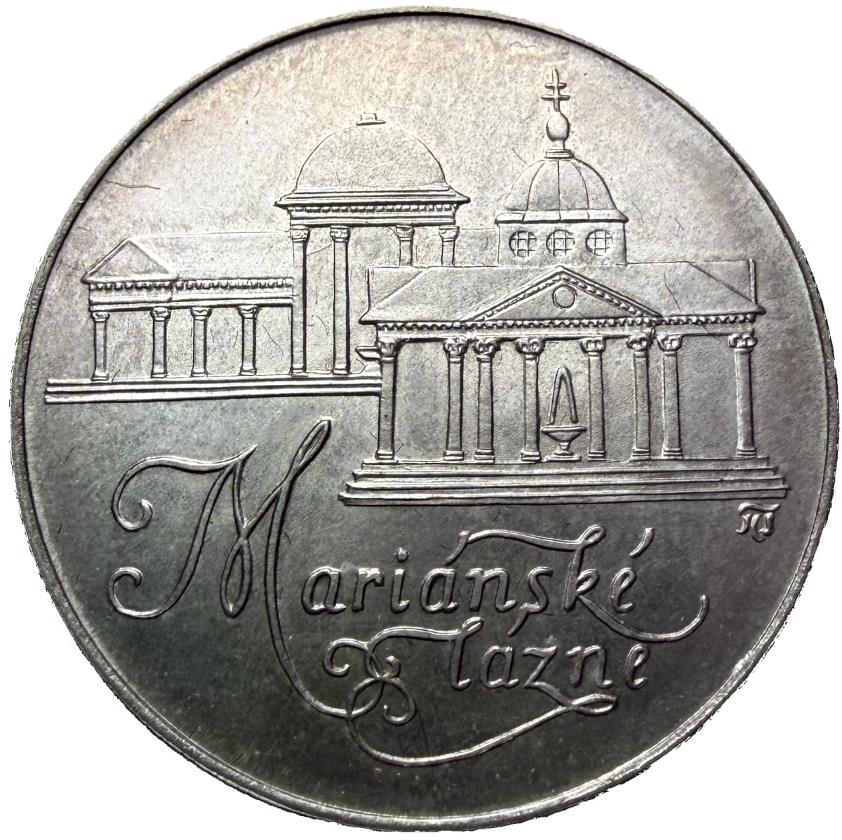 50 Koruna 1991- Lázeňské město Mariánské Lázně