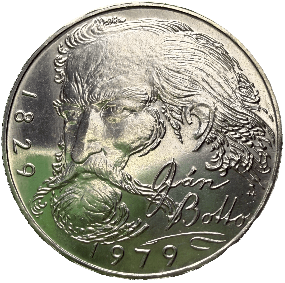 100 Koruna 1979 – 150. výročí narození Jána Botta