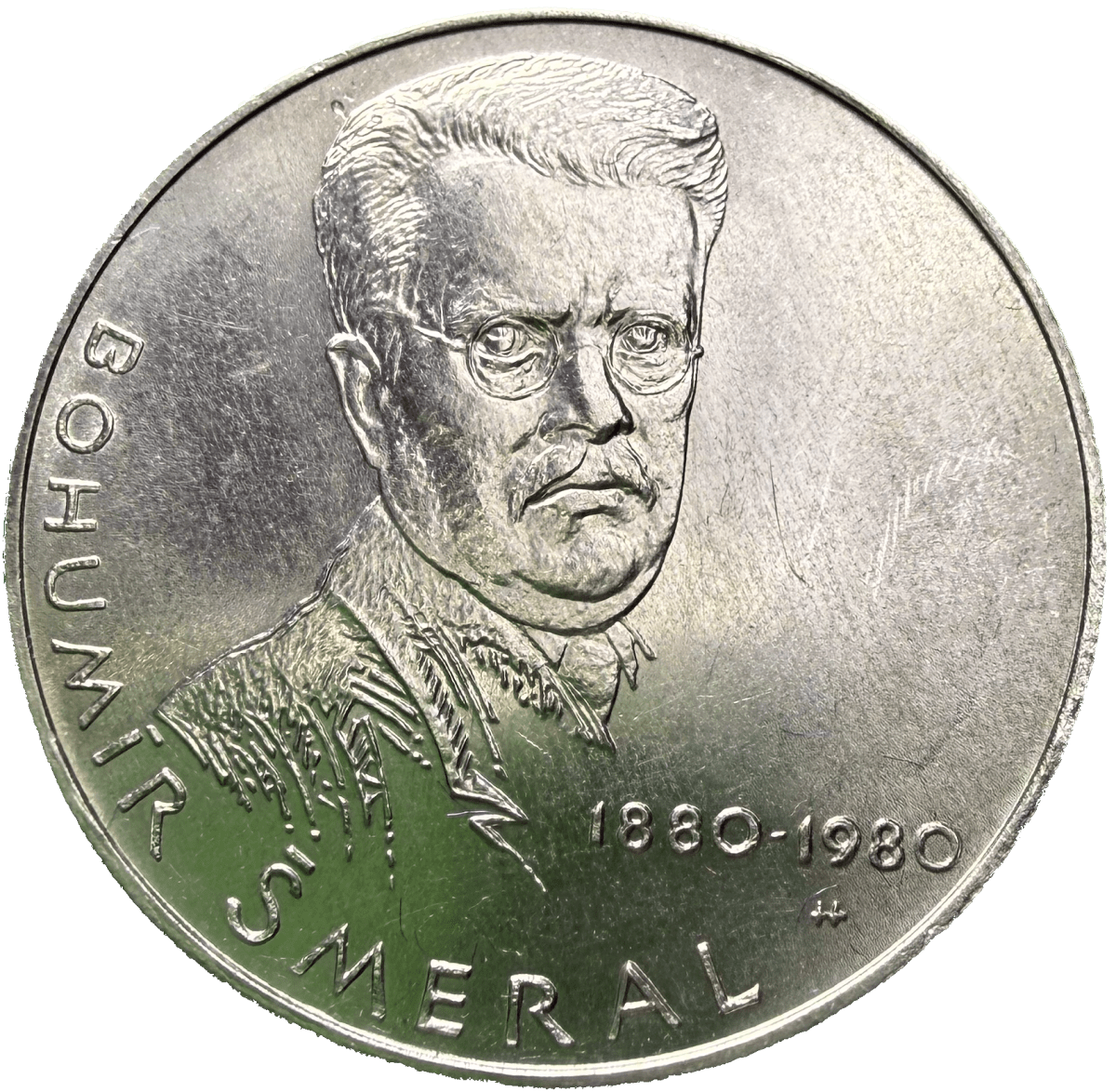 100 Koruna 1980 – 100. výročí narození Bohumíra Šmerala