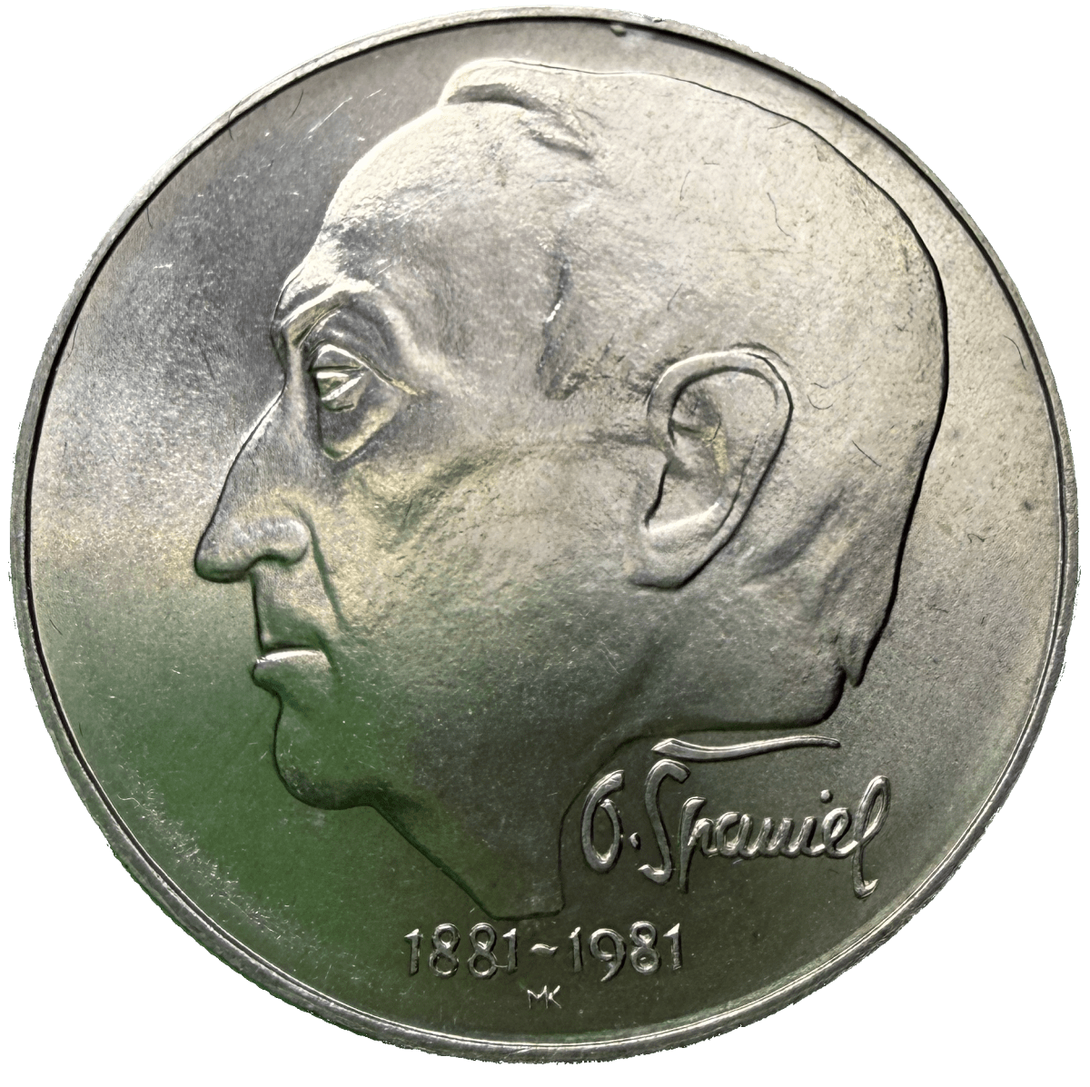 100 Koruna 1981 – 100. výročí narození Otakara Španiela