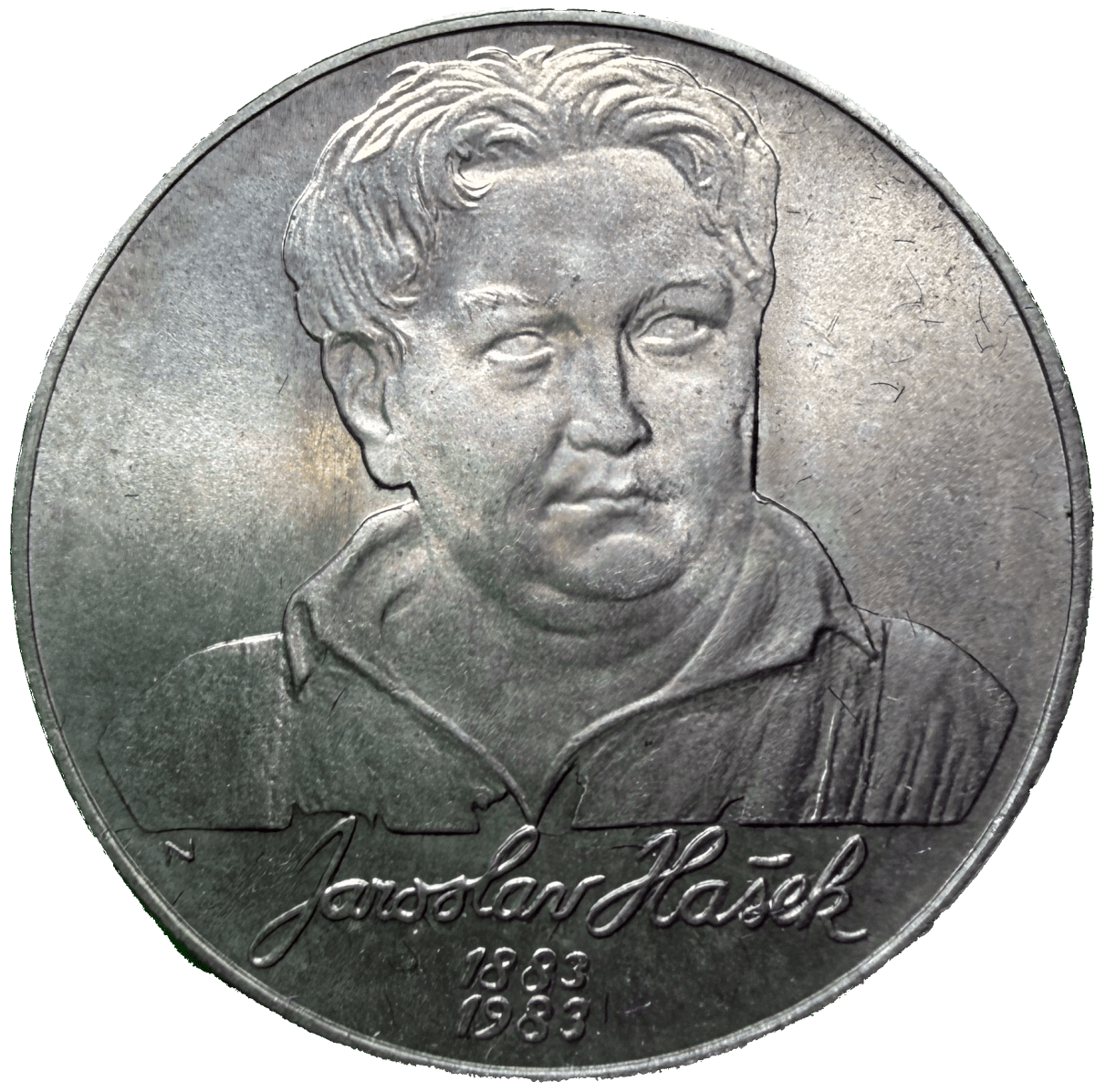 100 Koruna 1983 – 100. výročí narození Jaroslava Haška