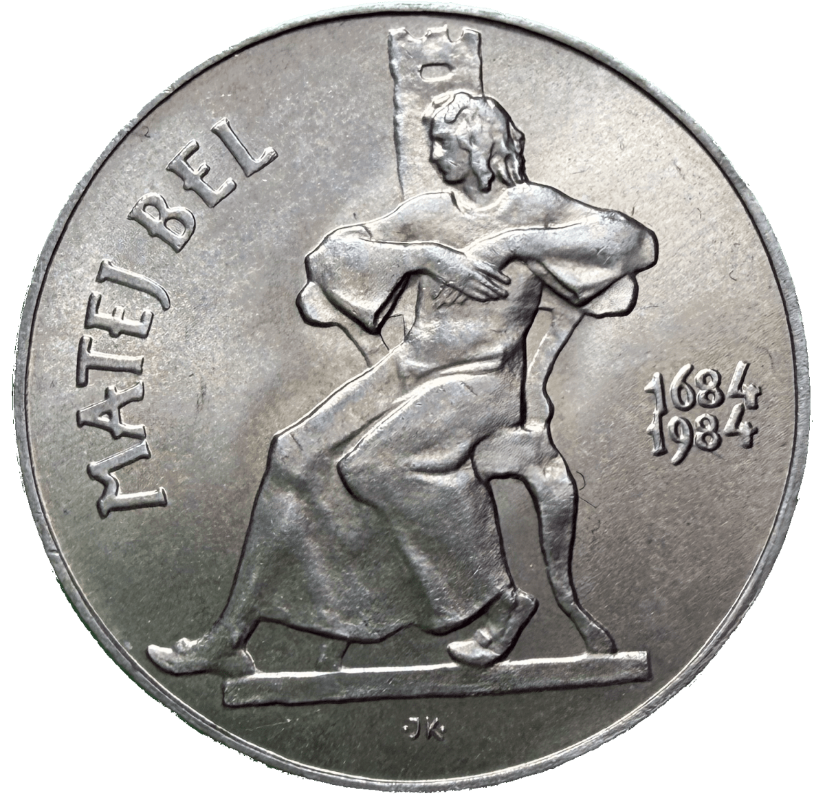 100 Koruna 1984 – 300. výročí narození Mateje Bela