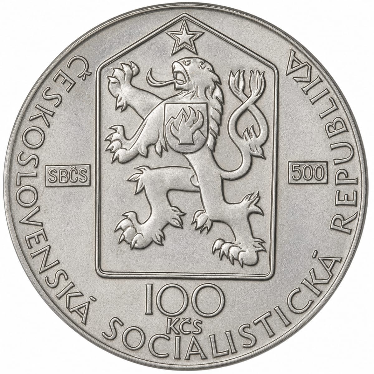 100 Koruna 1990-100.výročí 1. máje 1890 v Praze