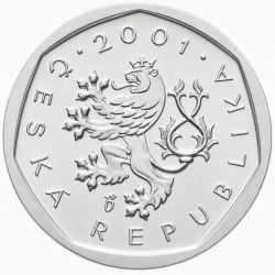 20 Haléř – úprava rubové strany