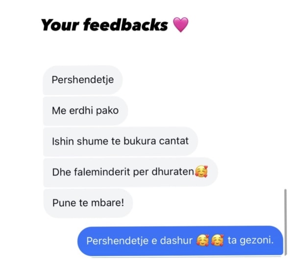 Anonymous client review