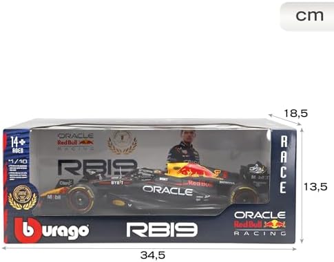 Vue 4 de Bburago Formule Redbull