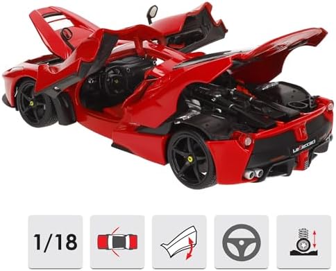 Vue 4 de Bburago Laferrari Rp Modele