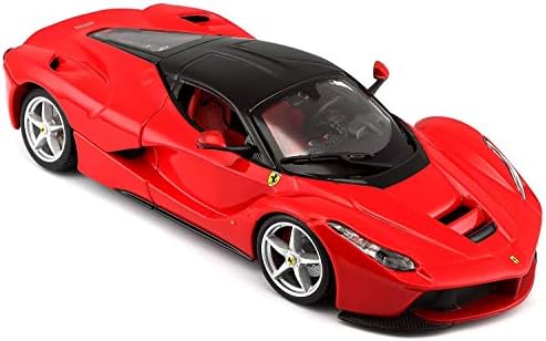 Vue 2 de Bbburago Ferrari Laferrari Rouge