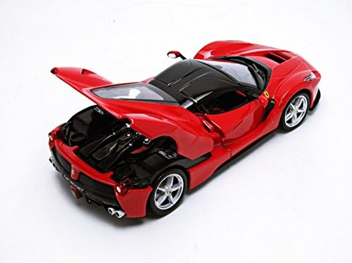Vue 5 de Bbburago Ferrari Laferrari Rouge