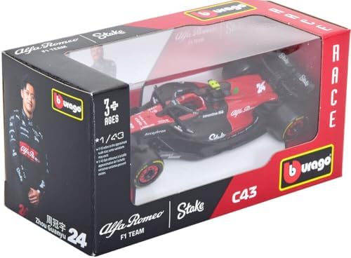 Vue 3 de Bburago Race Alfa Romeo
