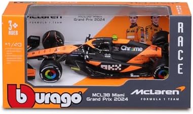 Vue 6 de Bburago Mclaren Mcl Lando