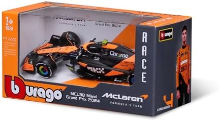 Vue 7 de Bburago Mclaren Mcl Lando