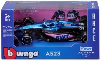 Vue 5 de Bburago Renault Alpine