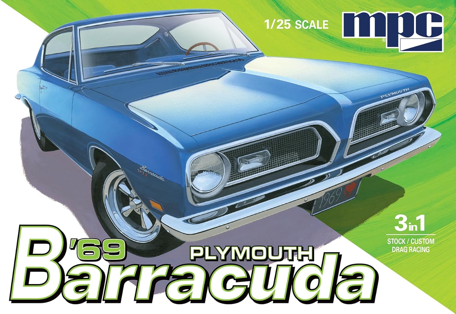 Mpc Plymouth Barracuda Scale